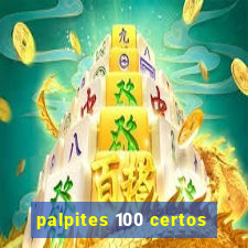 palpites 100 certos